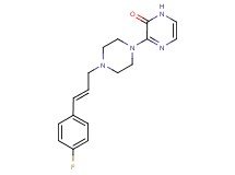 3-{4-[(2E)-3-(4-fluorophenyl)prop-2-en-1-yl]piperazin-1-yl}pyrazin-2(1H)-one
