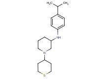 N-(4-isopropylphenyl)-1-(tetrahydro-2H-thiopyran-4-yl)-3-piperidinamine