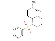 N,N-dimethyl-2-[1-(3-pyridinylsulfonyl)-2-piperidinyl]ethanamine