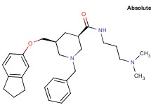 (3R,5S)-1-benzyl-5-[(2,3-dihydro-1H-inden-5-yloxy)methyl]-N-[3-(dimethylamino)propyl]-3-piperidinecarboxamide