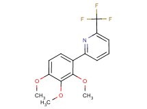 2-(trifluoromethyl)-6-(2,3,4-trimethoxyphenyl)pyridine