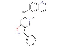 6-methyl-5-[(3-phenyl-6,7-dihydroisoxazolo[4,5-c]pyridin-5(4H)-yl)methyl]quinoline