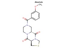 (5aR,11aR)-7-(3-methoxybenzoyl)tetrahydro-1H-pyrazino[1,2-a][1,3]thiazolo[3,4-d]pyrazine-5,11(5aH,11aH)-dione