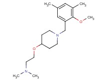 (2-{[1-(2-methoxy-3,5-dimethylbenzyl)piperidin-4-yl]oxy}ethyl)dimethylamine