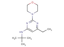 N-(tert-butyl)-6-ethyl-2-morpholin-4-ylpyrimidin-4-amine