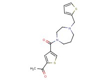 1-(4-{[4-(2-thienylmethyl)-1,4-diazepan-1-yl]carbonyl}-2-thienyl)ethanone