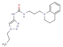 N-[3-(3,4-dihydroquinolin-1(2H)-yl)propyl]-N'-(1-propyl-1H-1,2,3-triazol-4-yl)urea