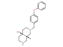 rel-(4aS,8aS)-2-(4-phenoxybenzyl)octahydro-2,7-naphthyridin-4a(2H)-ol dihydrochloride