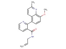 N-allyl-2-(8-methoxy-2-methylquinolin-5-yl)nicotinamide