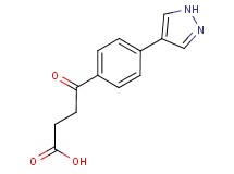 4-oxo-4-[4-(1H-pyrazol-4-yl)phenyl]butanoic acid
