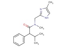 N,3-dimethyl-N-[(4-methyl-1H-imidazol-2-yl)methyl]-2-phenylbutanamide