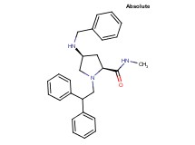 (4S)-4-(benzylamino)-1-(2,2-diphenylethyl)-N-methyl-L-prolinamide