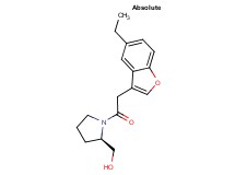 {(2R)-1-[(5-ethyl-1-benzofuran-3-yl)acetyl]pyrrolidin-2-yl}methanol