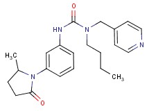 N-butyl-N'-[3-(2-methyl-5-oxopyrrolidin-1-yl)phenyl]-N-(pyridin-4-ylmethyl)urea