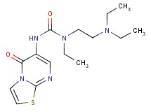 N-[2-(diethylamino)ethyl]-N-ethyl-N'-(5-oxo-5H-[1,3]thiazolo[3,2-a]pyrimidin-6-yl)urea