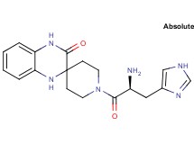1-L-histidyl-1',4'-dihydro-3'H-spiro[piperidine-4,2'-quinoxalin]-3'-one dihydrochloride