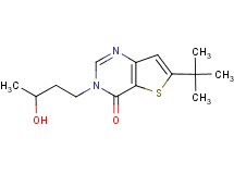 6-tert-butyl-3-(3-hydroxybutyl)thieno[3,2-d]pyrimidin-4(3H)-one