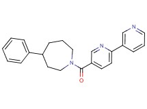 5-[(4-phenylazepan-1-yl)carbonyl]-2,3'-bipyridine