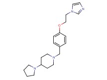 1-{4-[2-(1H-imidazol-1-yl)ethoxy]benzyl}-4-pyrrolidin-1-ylpiperidine