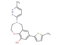 4-(6-methylpyridazin-3-yl)-7-(5-methyl-2-thienyl)-2,3,4,5-tetrahydro-1,4-benzoxazepin-9-ol