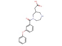 [1-(3-phenoxybenzoyl)-1,4-diazepan-6-yl]acetic acid