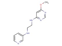N-(6-methoxypyrimidin-4-yl)-N'-pyridin-3-ylethane-1,2-diamine