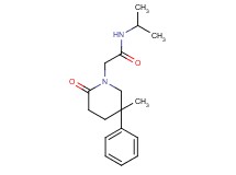 N-isopropyl-2-(5-methyl-2-oxo-5-phenylpiperidin-1-yl)acetamide