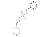 N-benzyl-N'-(2-morpholin-4-ylethyl)sulfamide