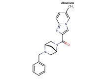 2-{[(1S,4S)-5-benzyl-2,5-diazabicyclo[2.2.1]hept-2-yl]carbonyl}-6-methylimidazo[1,2-a]pyridine