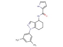 N-[1-(3,5-dimethylphenyl)-4,5,6,7-tetrahydro-1H-indazol-4-yl]-1H-pyrrole-2-carboxamide