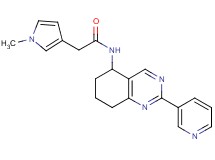 2-(1-methyl-1H-pyrrol-3-yl)-N-[2-(3-pyridinyl)-5,6,7,8-tetrahydro-5-quinazolinyl]acetamide