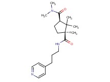 (1S*,3R*)-N~3~,N~3~,1,2,2-pentamethyl-N~1~-[3-(4-pyridinyl)propyl]-1,3-cyclopentanedicarboxamide