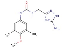 N-[(5-amino-1H-1,2,4-triazol-3-yl)methyl]-N'-(4-methoxy-3,5-dimethylphenyl)urea