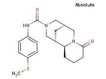 (1S,2S,9S)-N-[4-(methylthio)phenyl]-6-oxo-7,11-diazatricyclo[7.3.1.0~2,7~]tridecane-11-carboxamide