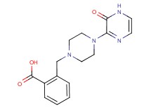 2-{[4-(3-oxo-3,4-dihydropyrazin-2-yl)piperazin-1-yl]methyl}benzoic acid