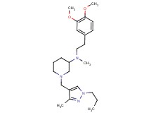 N-[2-(3,4-dimethoxyphenyl)ethyl]-N-methyl-1-[(3-methyl-1-propyl-1H-pyrazol-4-yl)methyl]-3-piperidinamine