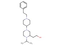 2-{1-isopropyl-4-[1-(2-phenylethyl)-4-piperidinyl]-2-piperazinyl}ethanol