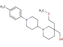 [3-(2-methoxyethyl)-1'-(4-methylphenyl)-1,4'-bipiperidin-3-yl]methanol
