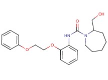 2-(hydroxymethyl)-N-[2-(2-phenoxyethoxy)phenyl]azepane-1-carboxamide