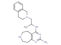 N~4~-[2-(3,4-dihydro-2(1H)-isoquinolinyl)-1-methylethyl]-6,7,8,9-tetrahydro-5H-pyrimido[4,5-d]azepine-2,4-diamine dihydrochloride