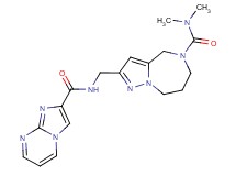2-{[(imidazo[1,2-a]pyrimidin-2-ylcarbonyl)amino]methyl}-N,N-dimethyl-7,8-dihydro-4H-pyrazolo[1,5-a][1,4]diazepine-5(6H)-carboxamide