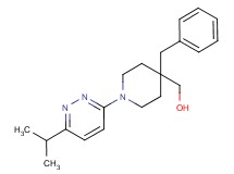 [4-benzyl-1-(6-isopropylpyridazin-3-yl)piperidin-4-yl]methanol
