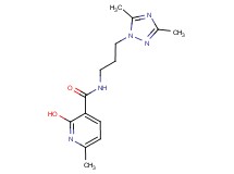 N-[3-(3,5-dimethyl-1H-1,2,4-triazol-1-yl)propyl]-2-hydroxy-6-methylnicotinamide
