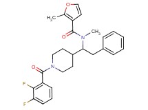 N-{1-[1-(2,3-difluorobenzoyl)-4-piperidinyl]-2-phenylethyl}-N,2-dimethyl-3-furamide