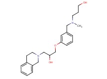 3-[{3-[3-(3,4-dihydroisoquinolin-2(1H)-yl)-2-hydroxypropoxy]benzyl}(methyl)amino]propan-1-ol