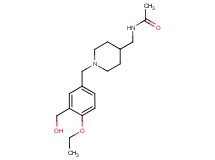 N-({1-[4-ethoxy-3-(hydroxymethyl)benzyl]-4-piperidinyl}methyl)acetamide