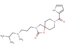3-{3-[isobutyl(methyl)amino]propyl}-8-(1H-pyrrol-2-ylcarbonyl)-1-oxa-3,8-diazaspiro[4.5]decan-2-one