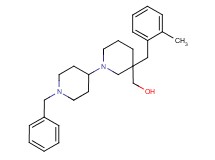 [1'-benzyl-3-(2-methylbenzyl)-1,4'-bipiperidin-3-yl]methanol