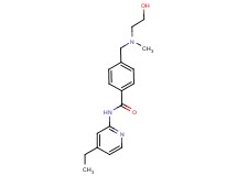 N-(4-ethylpyridin-2-yl)-4-{[(2-hydroxyethyl)(methyl)amino]methyl}benzamide