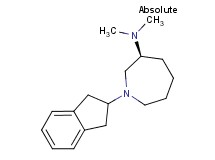 (3S)-1-(2,3-dihydro-1H-inden-2-yl)-N,N-dimethylazepan-3-amine